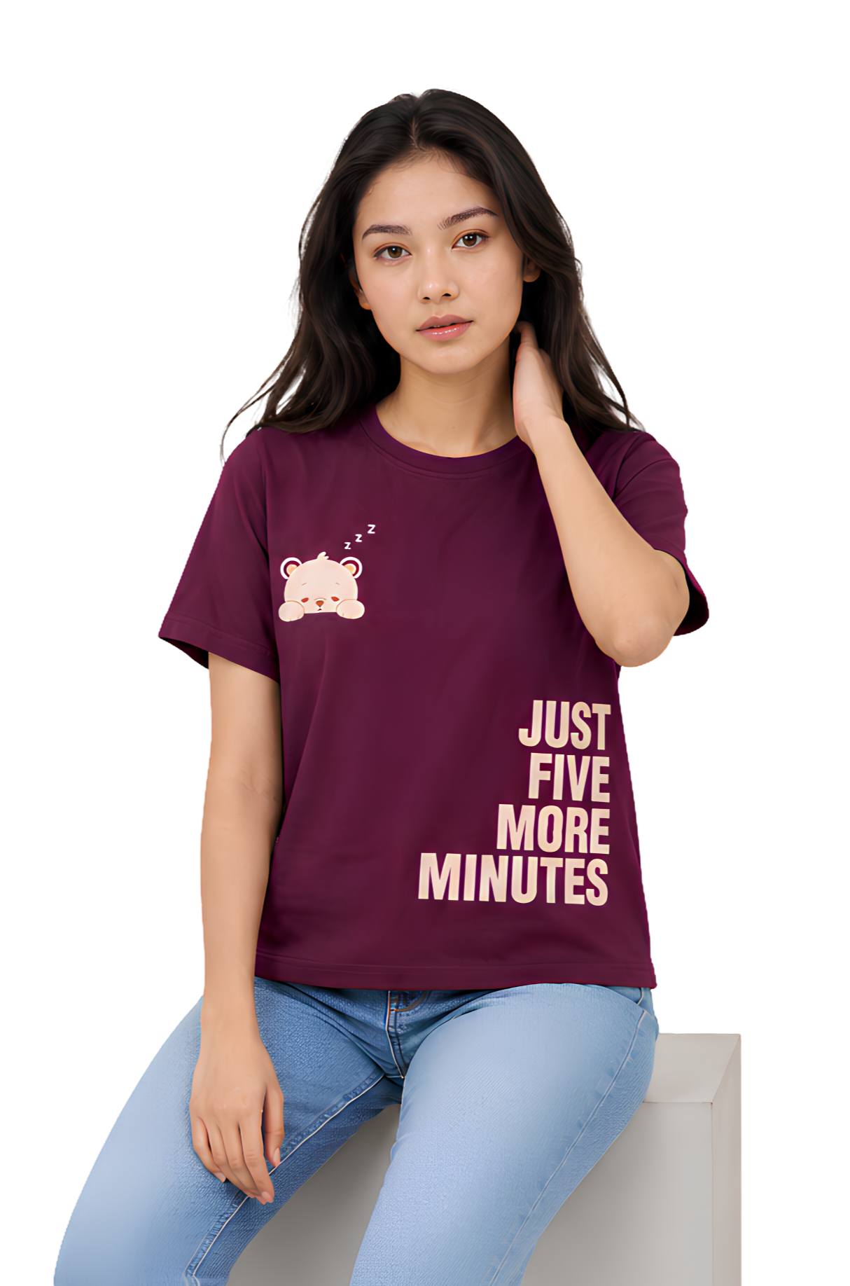 BEARLY AWAKE — Regular Fit T-Shirt