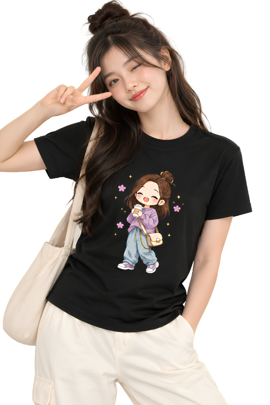 CAREFREE SOUL  — REGULAR FIT T-SHIRT